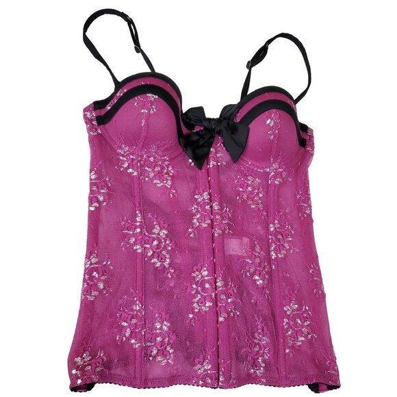 Pussycat Dolls by Robin Antin Shhh womens intimate Set size small bra 34 B nwt - Picture 3 of 13